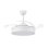 Ventilateur de Plafond avec Lumière Ledme Mistra 72W 100cm 6 Vitesses Pales Rétractables Télécommande WiFi