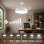 Mimotec Messe White Ventilador de Techo LED 72W con Luz CCT Regulable e Intensidad, Motor DC Ultrasilencioso, 6 Velocidades