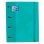 Oxford Classic EuropeanBinder Pack 4 Archivadores Carpeblock con Recambio A4+ Menta Helada