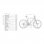 Moma Bikes E-Road 28 Pro Bicicleta Eléctrica Negra