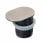 Emuca Vertikal Flat60 Enchufe Empotrable con Tapa 1 Toma + USB 1.5m