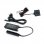 Emuca Enchufe Empotrable Cuadrado 2 Puertos USB 2.0 Negro