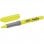 Bic Highlighter Grip Boite de 12 Feutres Fluorescents Jaunes
