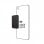 Mobilis U.FIX Universal Car Air Vent Kit Autohalterung für Smartphone