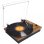 Platenspeler Prixton Studio TS420 10W Bluetooth USB SD Riemaandrijving Hout