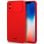 Coque cool avec protection d'appareil photo rouge iPhone X / iPhone XS