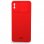Coque cool avec protection d'appareil photo rouge iPhone X / iPhone XS