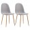 Thinia Home Nuova Pack 2 Sillas de Comedor Lino
