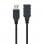 Cable USB 3.0 USB AM/AH Alargador 2m Negro