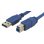 Equipaggia il cavo USB 3.0 AM/BM da 1,8 m blu