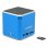 Unotec MaxCube Plus Altavoz MP3 USB/Radio Azul