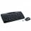 Combinazione tastiera e mouse wireless Logitech MK330 nera