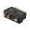 Adaptador Euroconector a 3xRCA Hembra + SVHS 4Pines Hembra