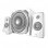 Trust Tytan 2.1 Subwoofer Speaker Set Blanco