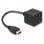 Cable Adaptador Video HDMI-M a 2xHDMI-H