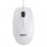 Logitech B100 Ratón Blanco