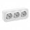 Legrand Forix Enchufe 3 Tomas Schuko Blanco