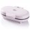 Bestron ADWM1000P Gofrera Doble Corazones 1000W Rosa