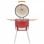 Barbecue affumicatore in ceramica VidaXL Kamado 81 cm