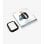 PanzerGlass Protector Cristal Templado Full Body Negro para Apple Watch 4/5/6/SE 44 mm