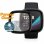 PanzerGlass Protector de Pantalla Cristal Templado Negro para Fitbit Sense/Versa 3