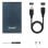 TooQ TQE-2527PB Carcasa Disco Duro 2.5" SATA USB 3.0 Azul