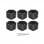 Thermaltake Pacific C-Pro Pack 6 Racores G1/4 Tubo PETG 16mm OD Compresión Negro