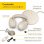 Jabra Evolve2 85 MS Teams Auriculares Bluetooth con Soporte de Carga USB-C Beige