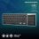 NGS Fortune Teclado Inalámbrico Multidispositivo compatible con Bluetooth Qwerty Español