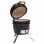 VidaXL Kamado Barbacoa con Ahumador 56cm Negra