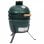 VidaXL Kamado Barbacoa con Ahumador 56cm Verde