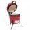 VidaXL Kamado Barbacoa con Ahumador 56cm Roja