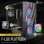 Antec DF700 Flux Midi Tower Cristal Templado USB 3.0 Negra