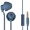 Thomson In-Ear Auriculares con Micrófono Azul