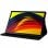 Étui rotatif en similicuir noir cool pour Lenovo Tab P11 11"