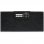 Cool Retro Enceinte Bluetooth Bois Noir Façade Argent 20W
