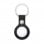 Cool Llavero Polipiel Negro Compatible con AirTag