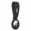 Cool Loop Llavero Silicona Negro Compatible con AirTag