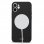 Custodia magnetica nera fantastica per iPhone 12 Mini