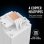 Tempest Cooler 4Pipes Blanc Ventilateur CPU 120mm Blanc