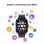 DCU Tecnologic Calls&Sports Smartwatch + 2 Correas Rosa/Oro Rosa