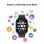 DCU Tecnologic Calls&Sports Smartwatch + 2 Correas Silicona Negra/Azul