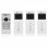 Smartwares DIC-22132 Intercomunicador con Vídeo 3 Apartamentos