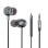 iggual Auriculares con micro intrauditivos mini jack 3,5mm