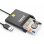 Kartenleser Iggual IGG316740 USB 2.0 Schwarz