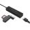 USB-Hub Conceptronic HUBBIES07B 4x USB 3.0 Aluminium Schwarz Typ-C