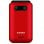 Telefunken S760 Teléfono para Mayores Rojo