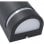 VidaXL Pack de 2 Spots muraux semi-circulaires pour jardin GU10 IP44