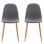 Thinia Home Nuova Pack 2 Sillas de Comedor Grises