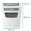 Leitz IQ Home Office P4 Destructora de Papel Corte Confeti